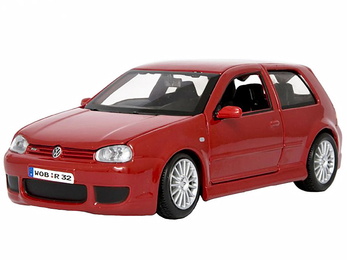 Volkswagen Golf R32 Red 1/24 Diecast Model Car by Maisto