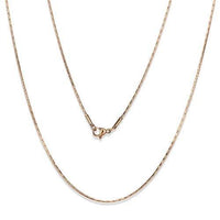 TK2437R - IP Rose Gold(Ion Plating) Stainless Steel Chain with No Stone